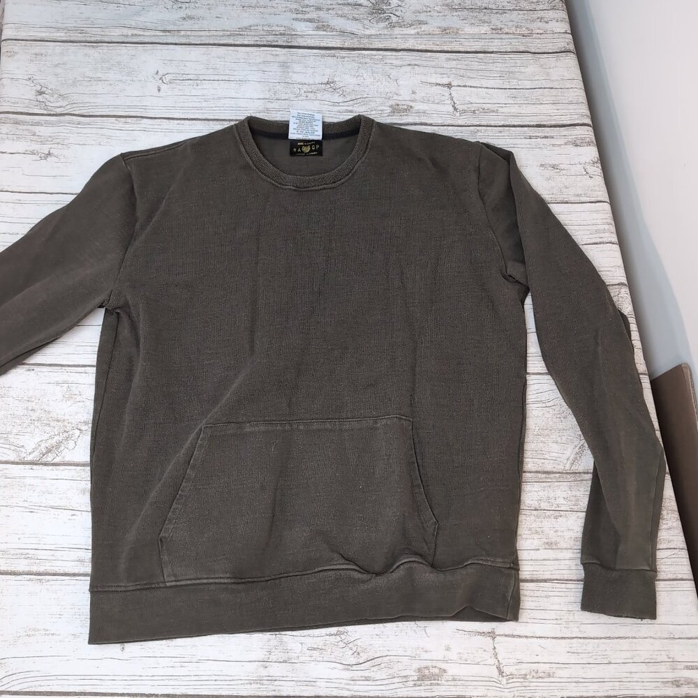Barbarian Rugby Wear Crewneck Sweatshirt Brown Heavyweight Cotton – Men’s XXL